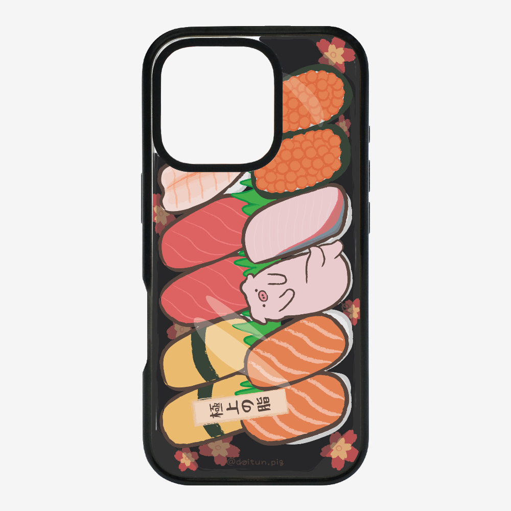 Daitun Pig Sushi Bento Phone Case