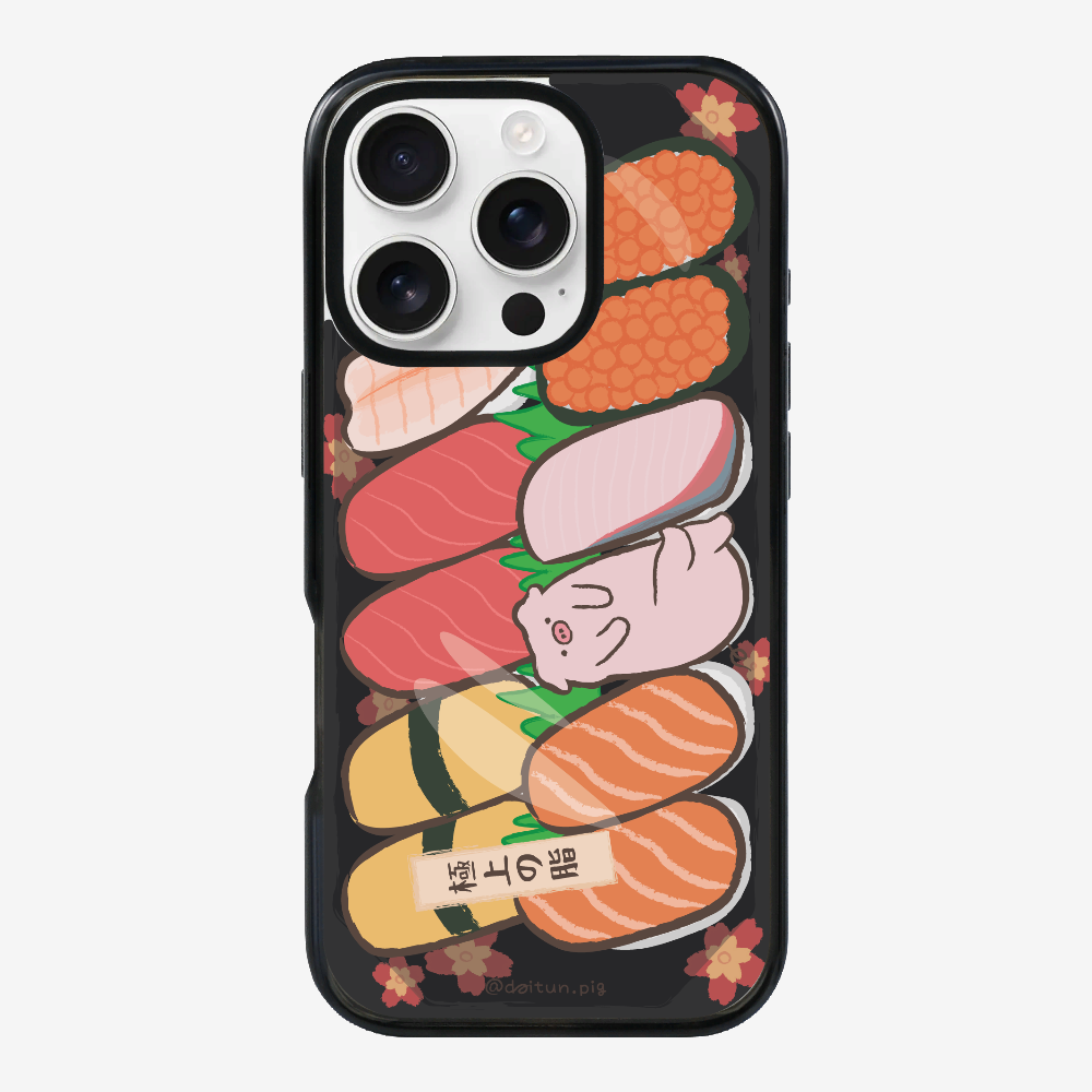 Daitun Pig Sushi Bento Phone Case