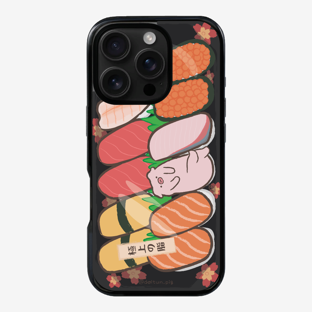 Daitun Pig Sushi Bento Phone Case