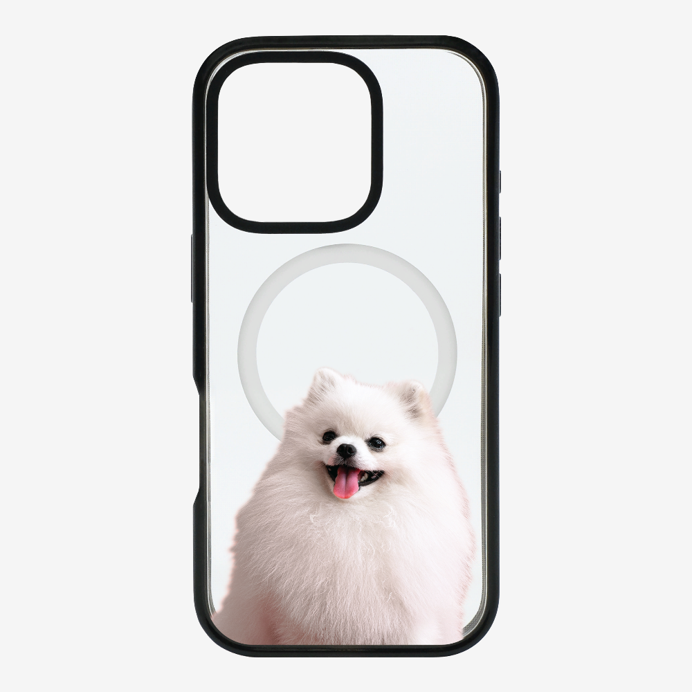 Pomeranian (Transparent) Phone Case