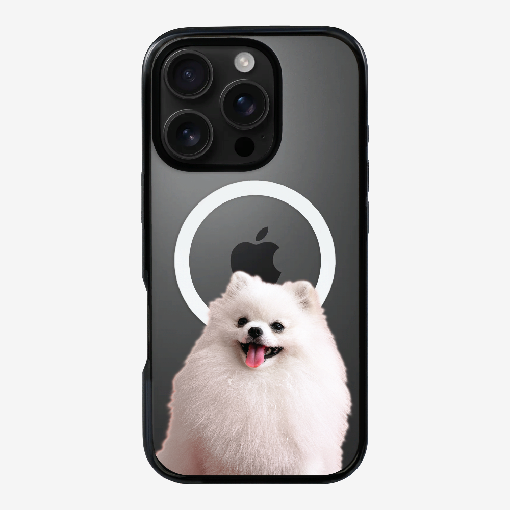 Pomeranian (Transparent) Phone Case