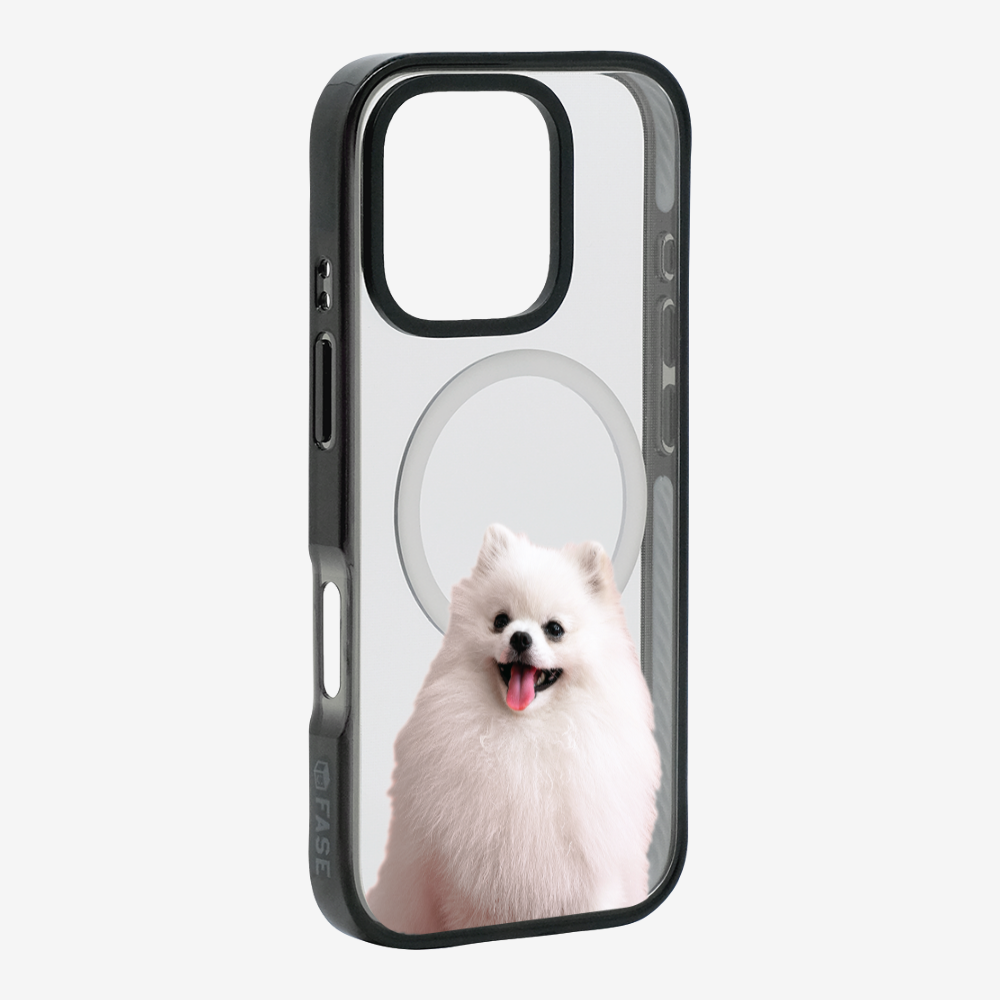 Pomeranian (Transparent) Phone Case