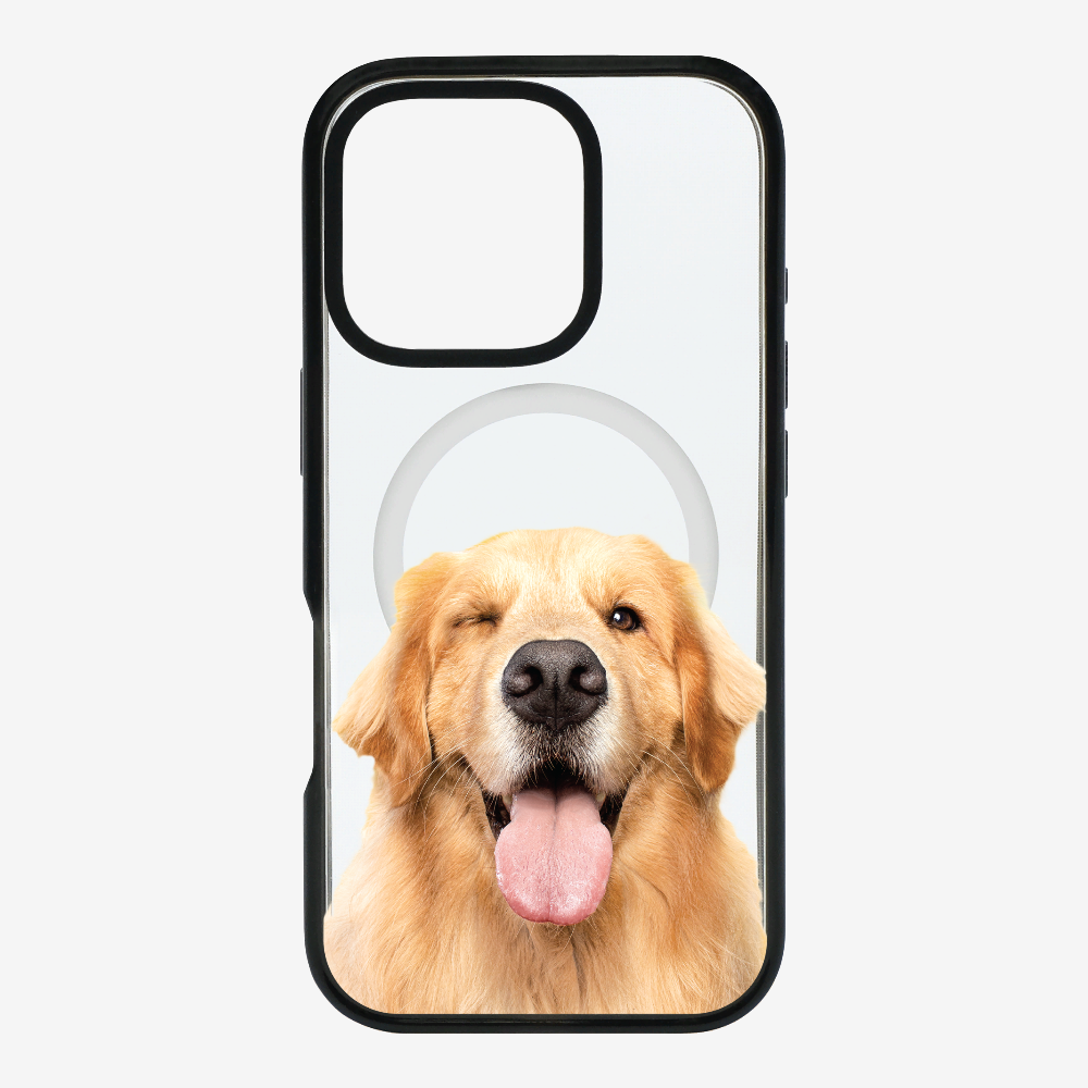 Golden Retriever (Transparent) Phone Case