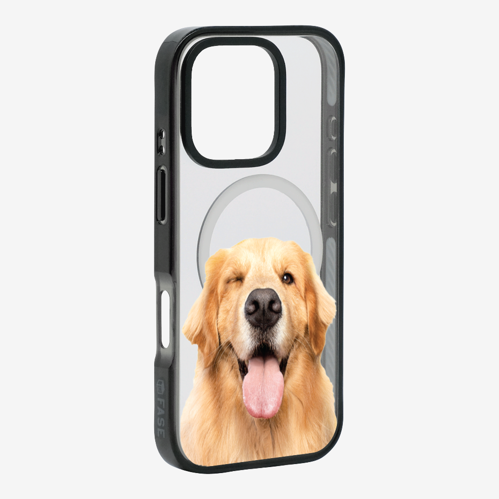 Golden Retriever (Transparent) Phone Case