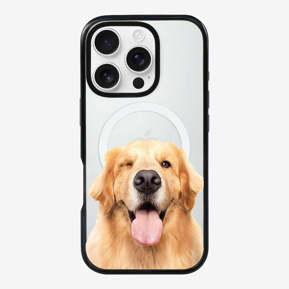 Golden Retriever (Transparent) Phone Case