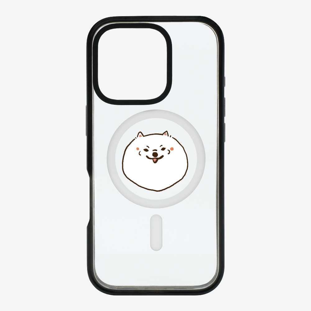 Germany White Pomeranian Phone Case