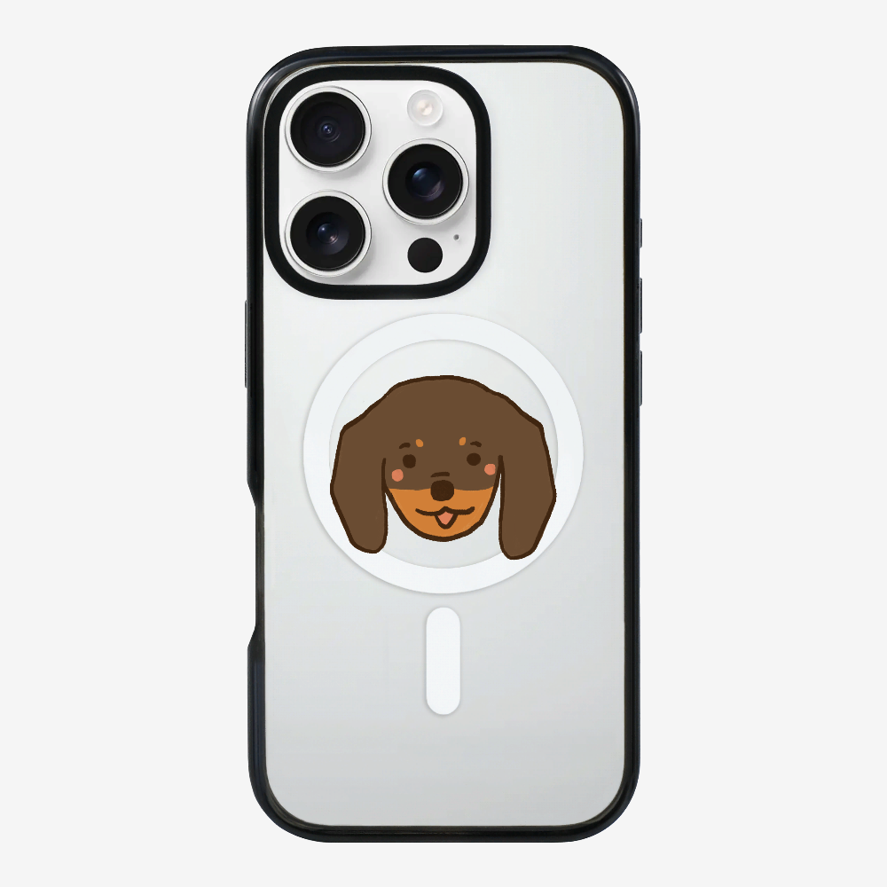 Germany Brown Dachshund Phone Case