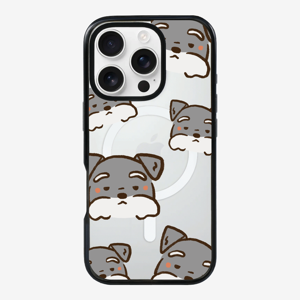 Schnauzer Wonderland Phone Case