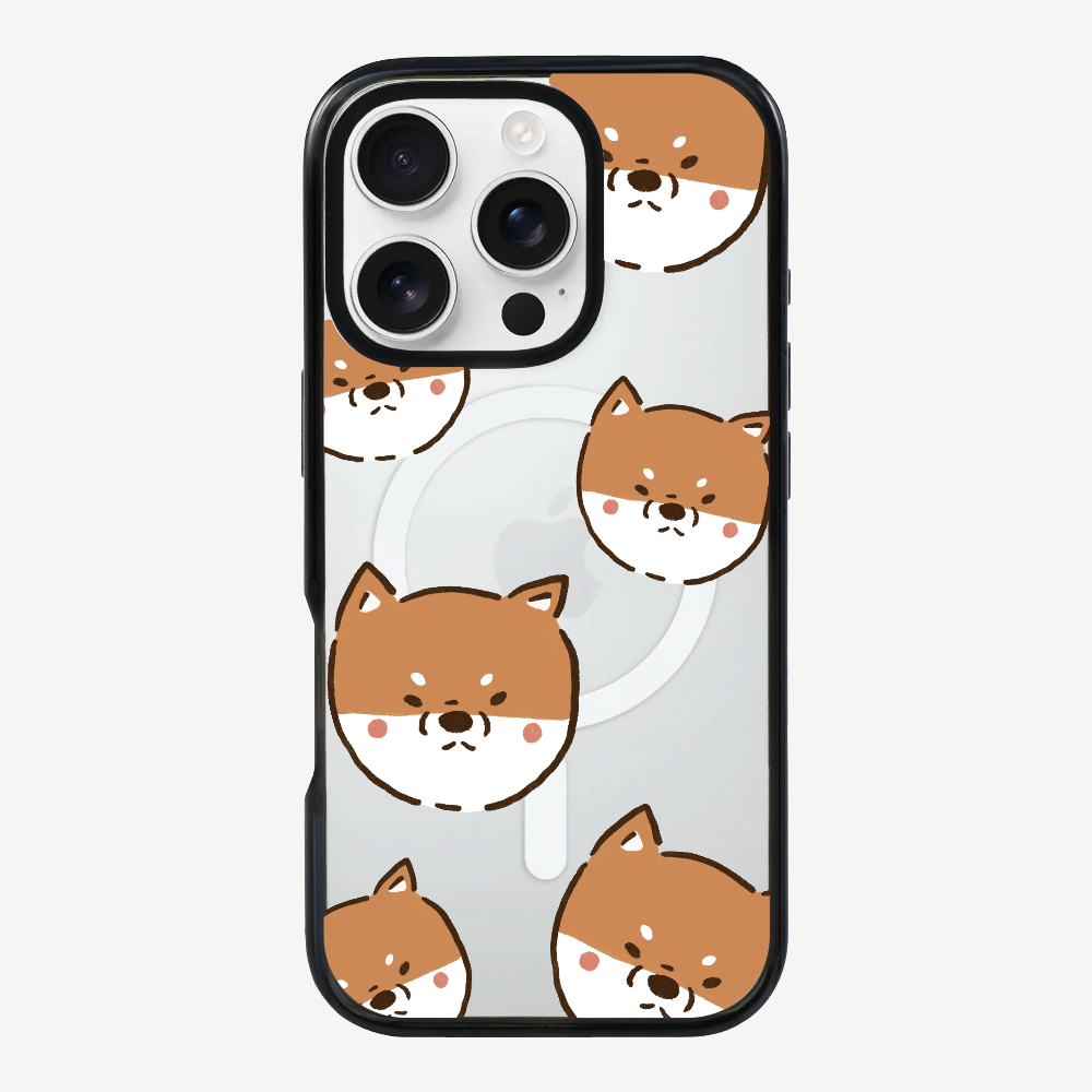 Brown Shiba Wonderland Phone Case