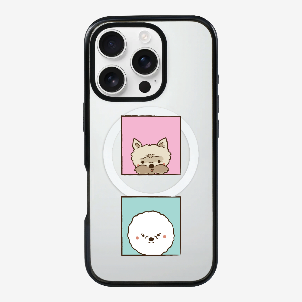 Terrier and Bichon Phone Case