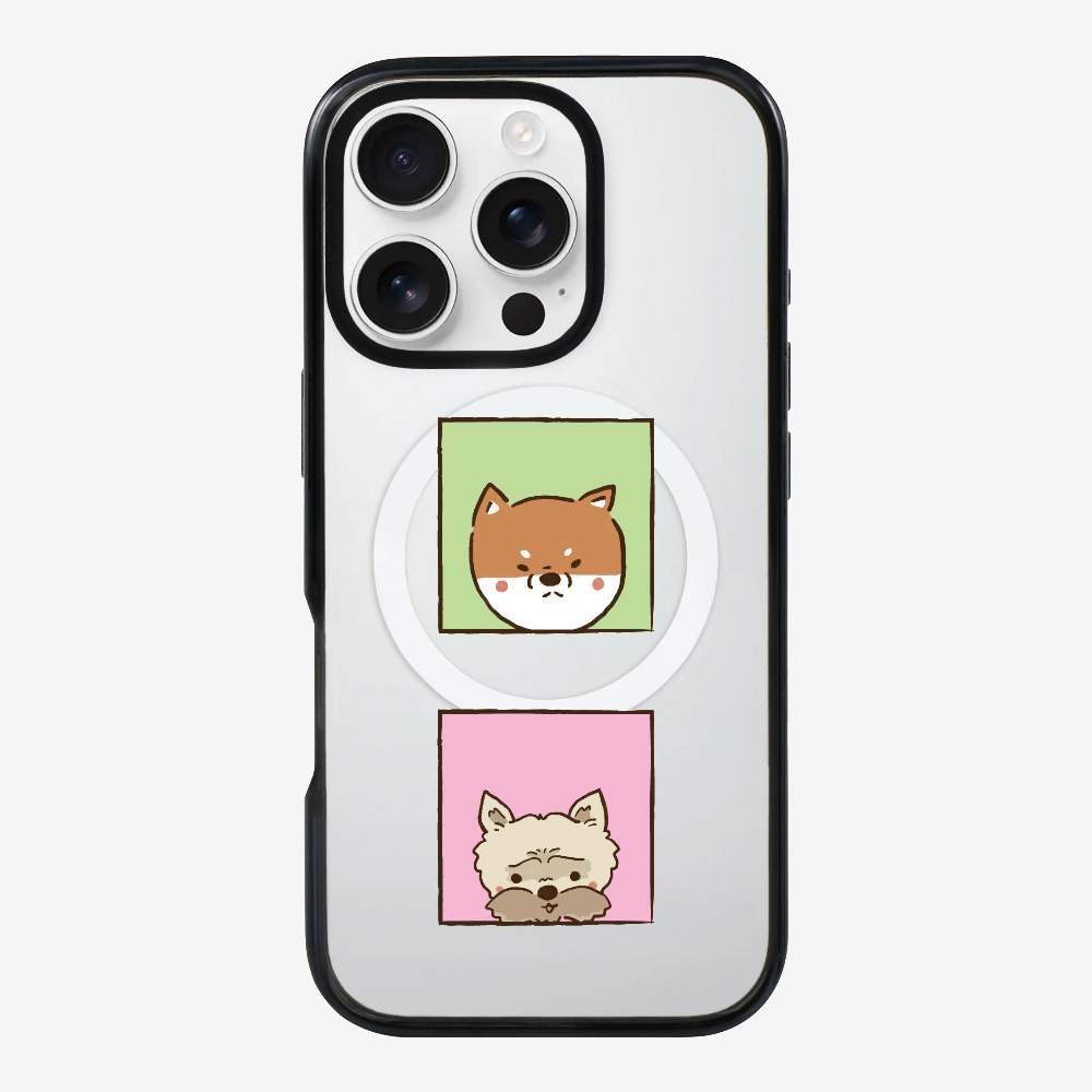 Corgi and Terrier Phone Case