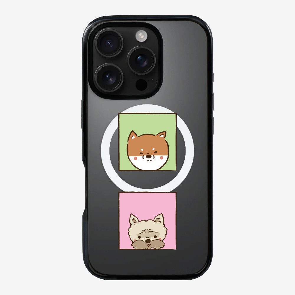 Corgi and Terrier Phone Case