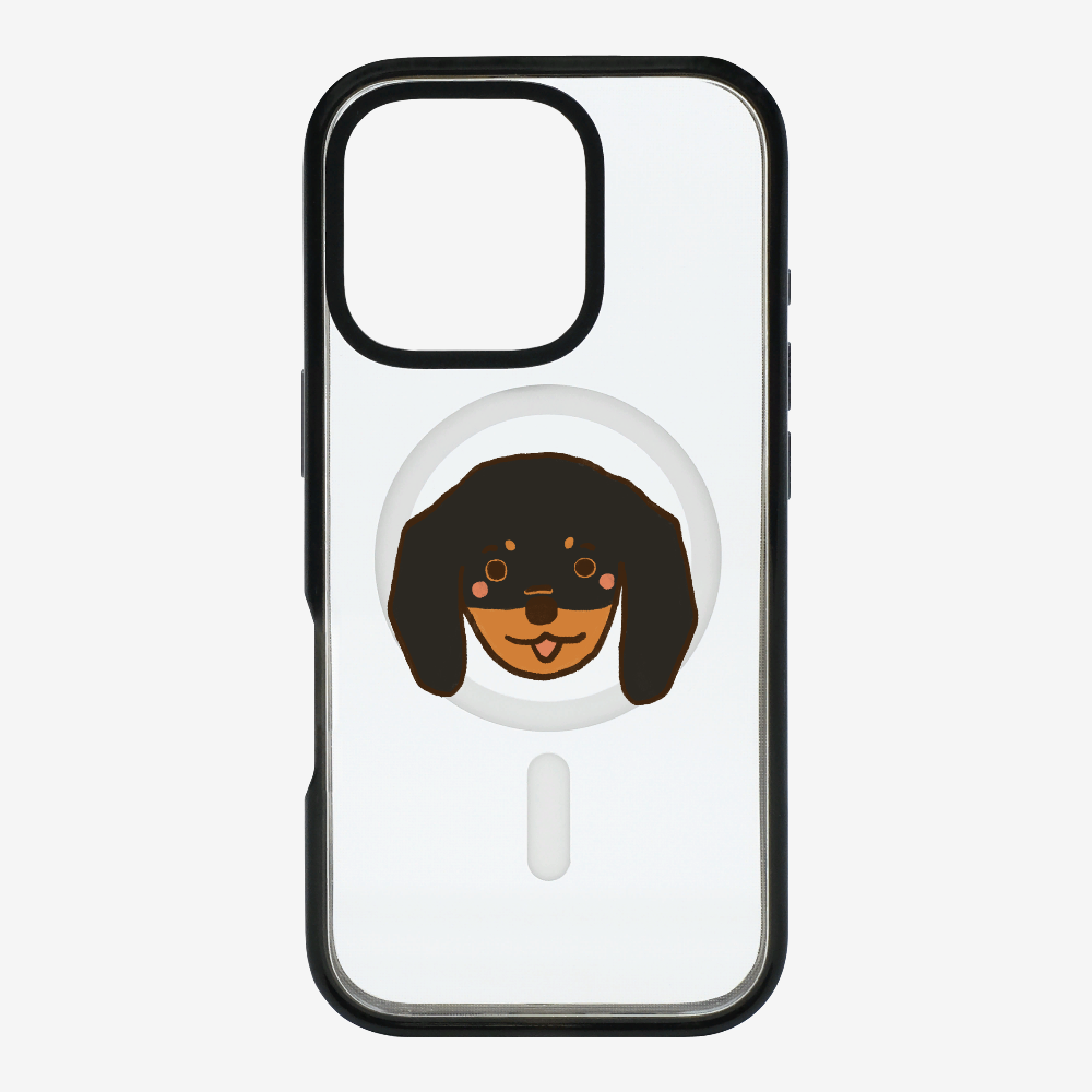 Germany Black Dachshund Phone Case