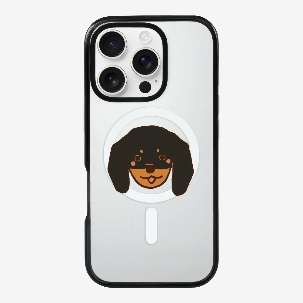 Germany Black Dachshund Phone Case