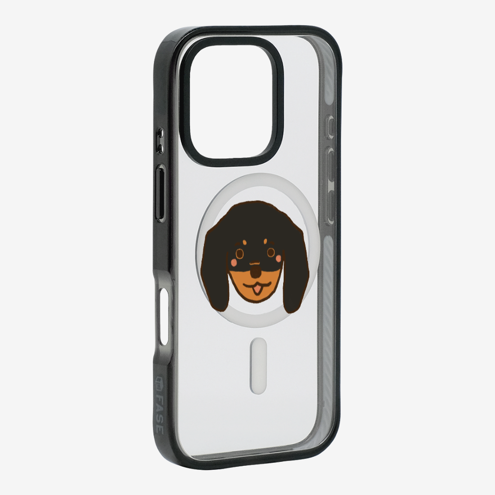 Germany Black Dachshund Phone Case