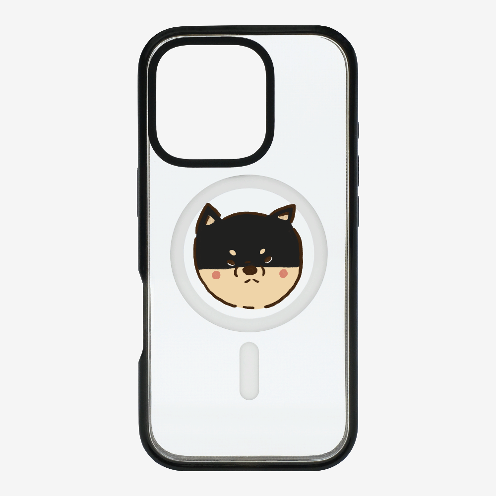 Black Japan Shiba Inu Phone Case