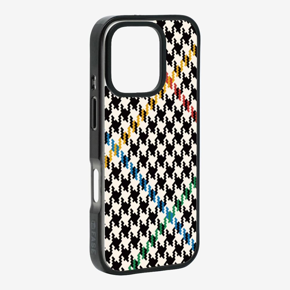 Vintage Houndstooth Phone Case