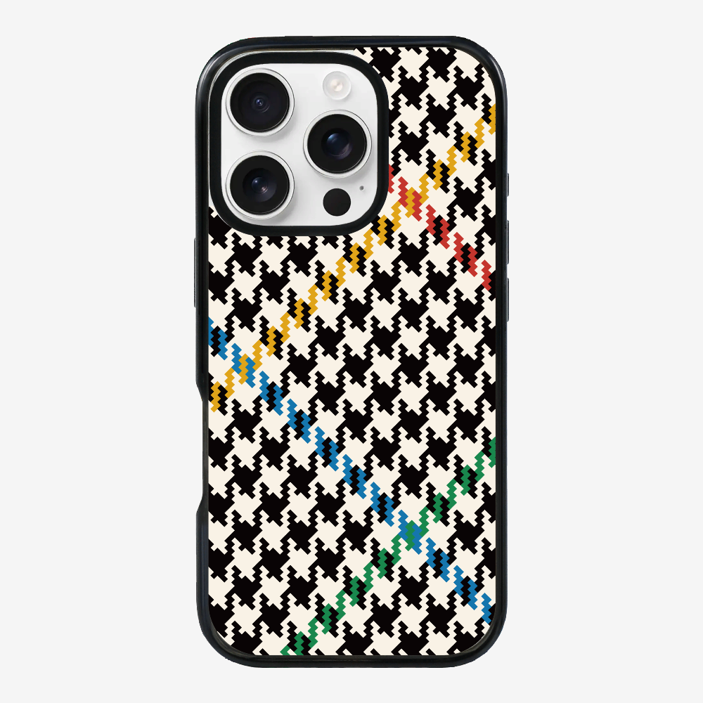 Vintage Houndstooth Phone Case