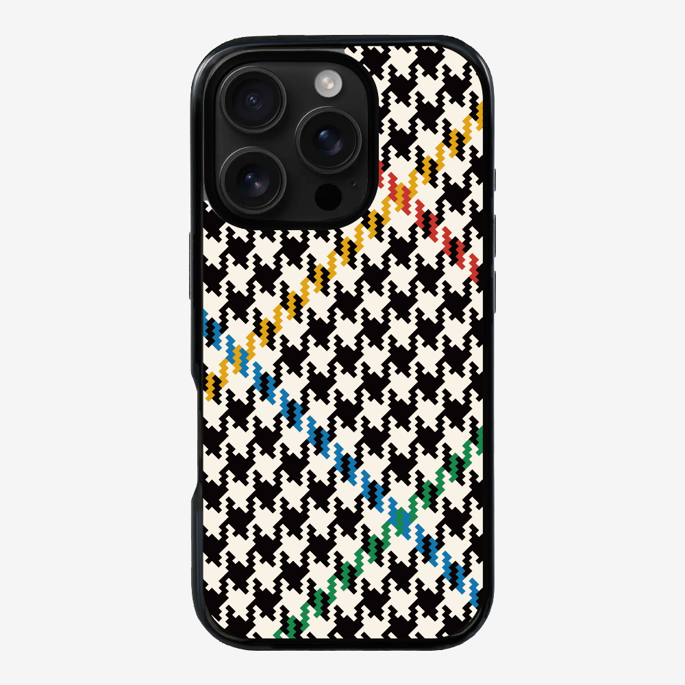 Vintage Houndstooth Phone Case