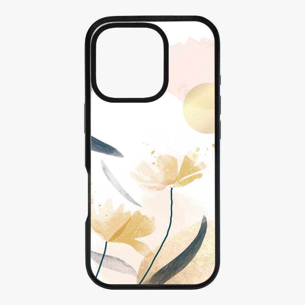 Golden Spring Floral Phone Case