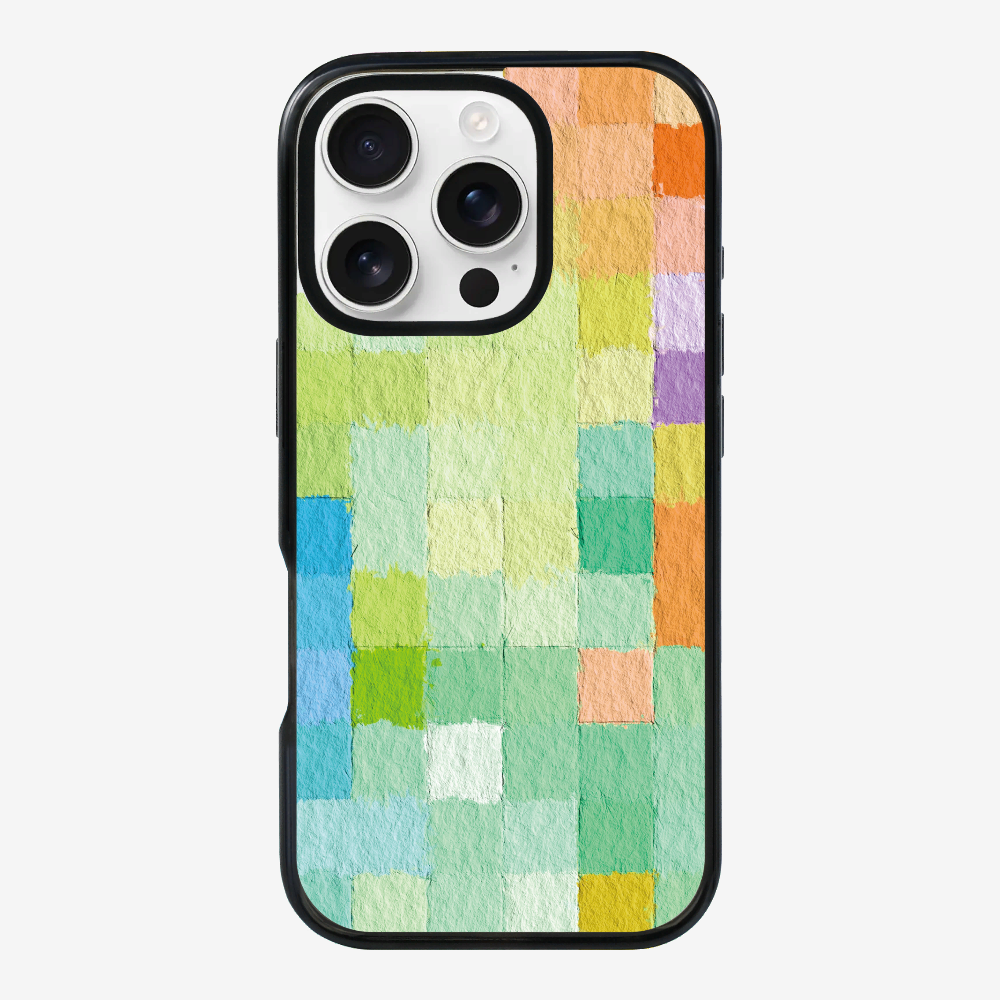 Warm Tone Mosaic Phone Case