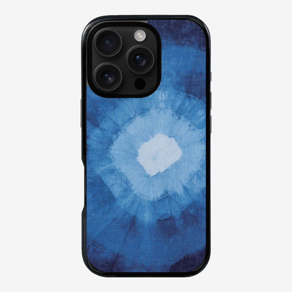 Blue Splash Ink Phone Case