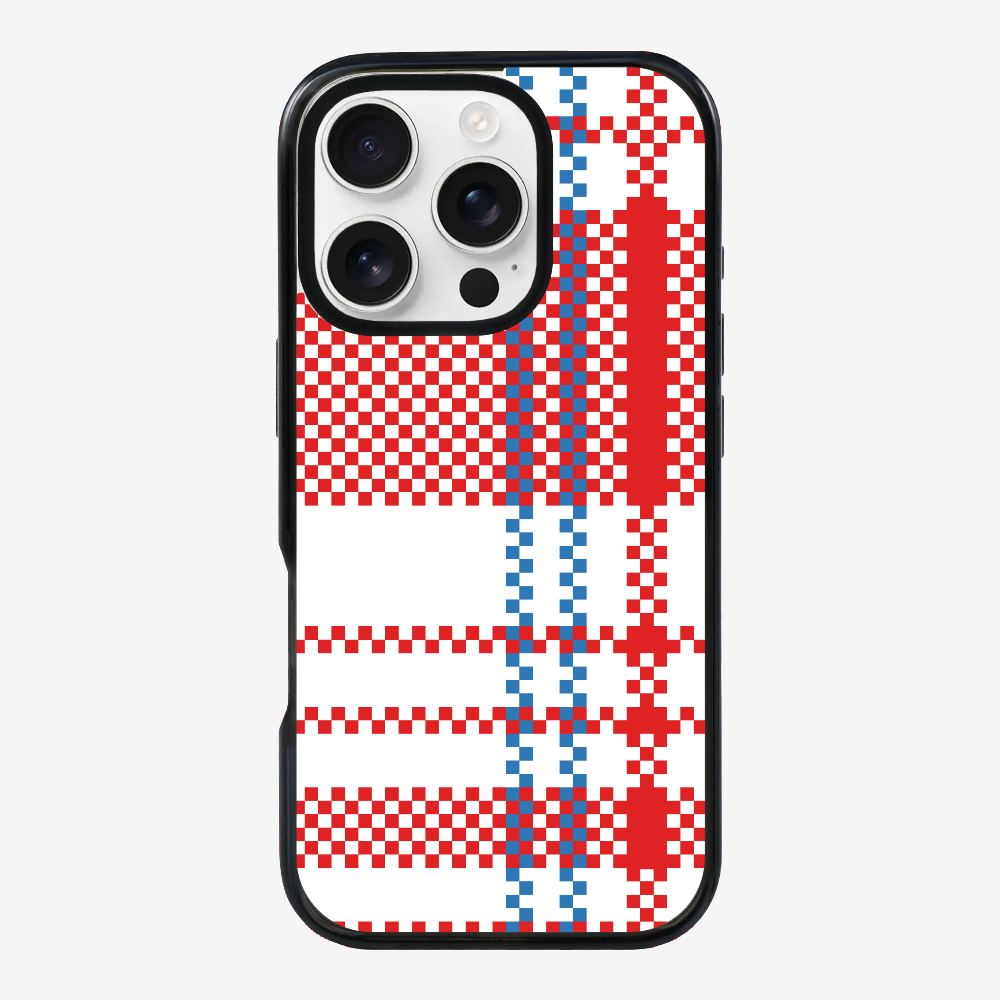 Red-white-blue (Red Tone) Phone Case