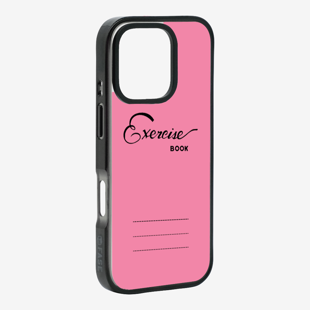 Pink Exercise Book Phone Case