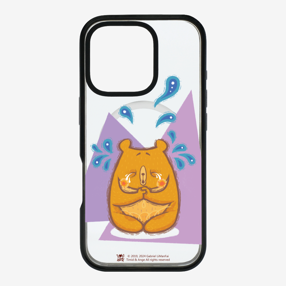 Crying Bear Timid Phone Case