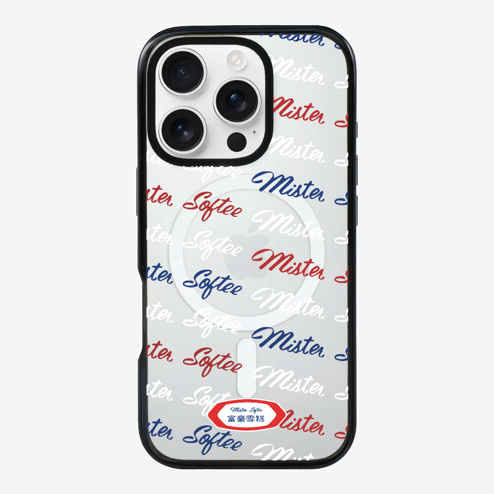 Mister Softee Word Collage Phone Case