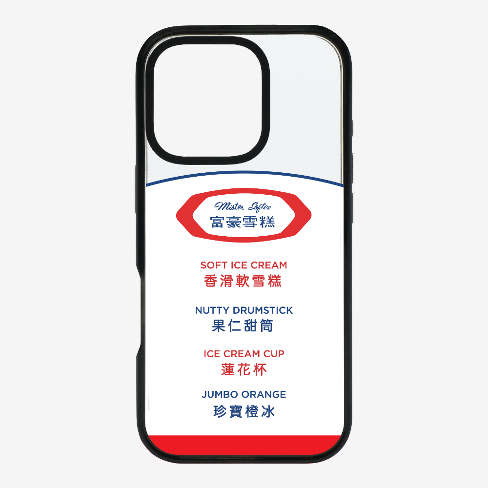 Mister Softee The Menu Phone Case