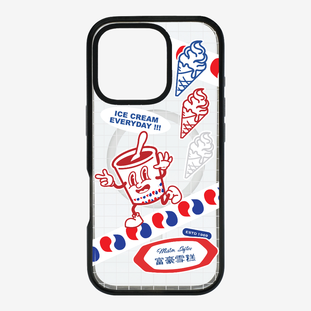 Mister Softee Sticker Pack B Phone Case