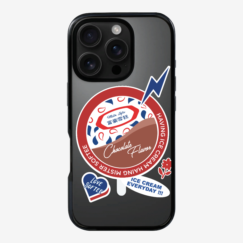 Mister Softee Chocolate Flavor Cup Phone Case