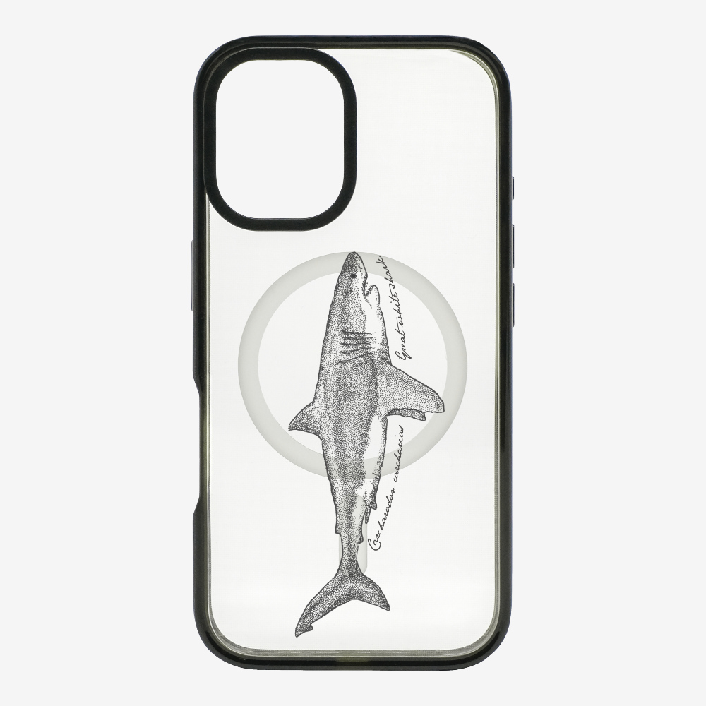 Great White Shark (Carcharodon carcharias) Phone Case