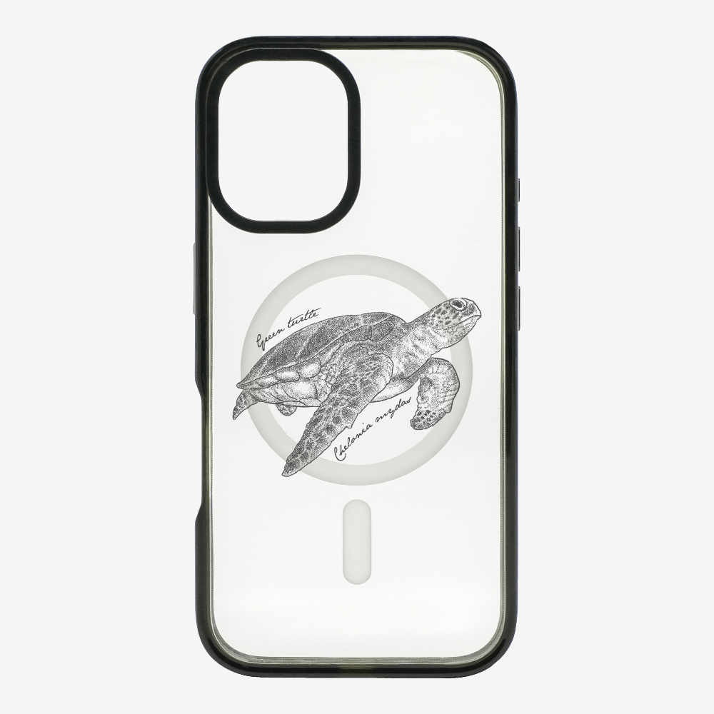 Green Turtle (Chelonia mydas) Phone Case