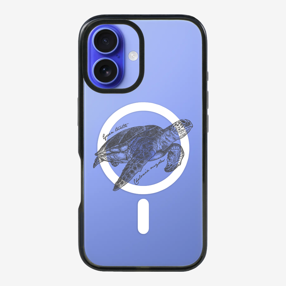 Green Turtle (Chelonia mydas) Phone Case