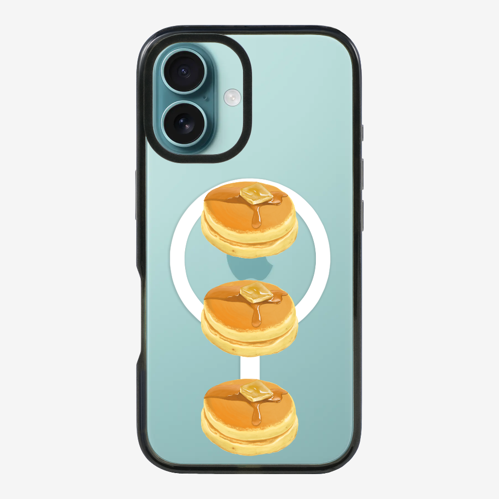 Mini Souffle Thick Pancake 3 pcs Phone Case