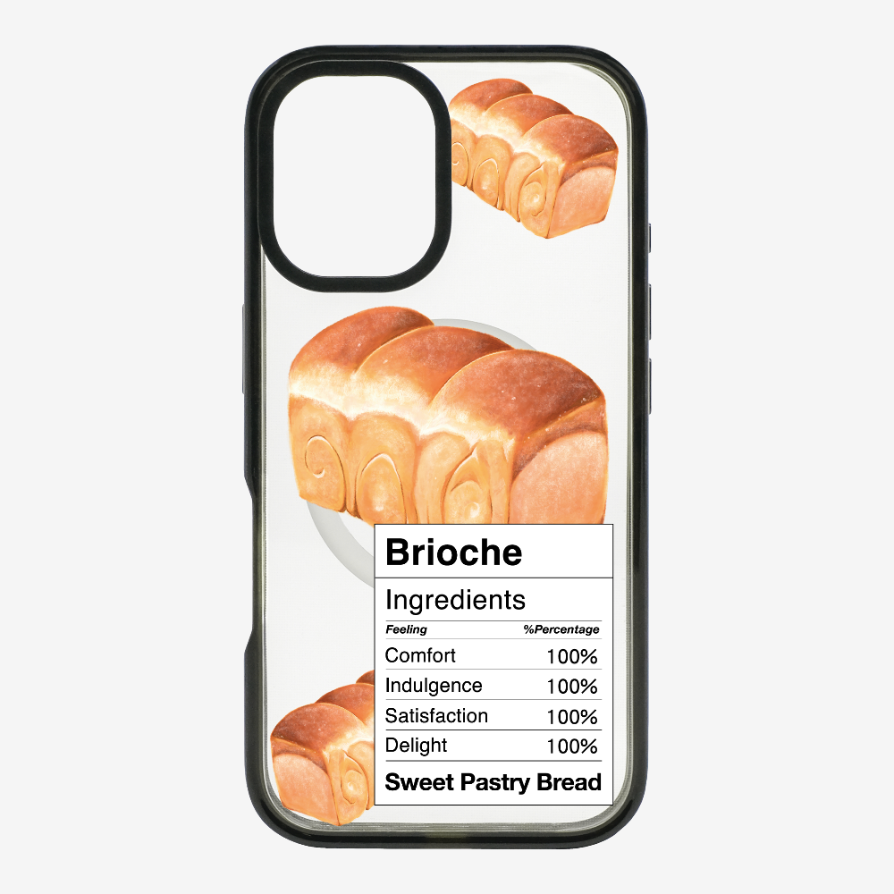 Brioche Bread Recipe Ingredients Phone Case