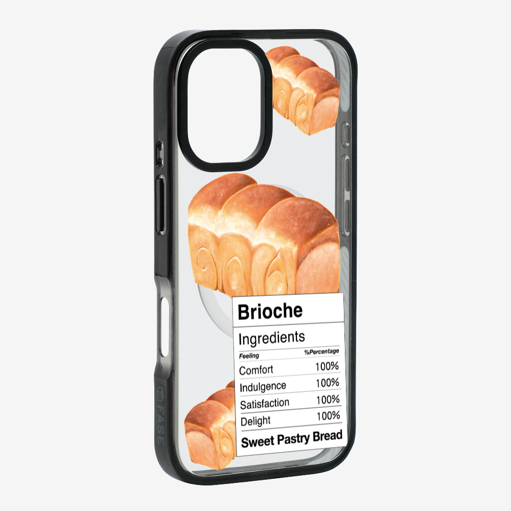 Brioche Bread Recipe Ingredients Phone Case