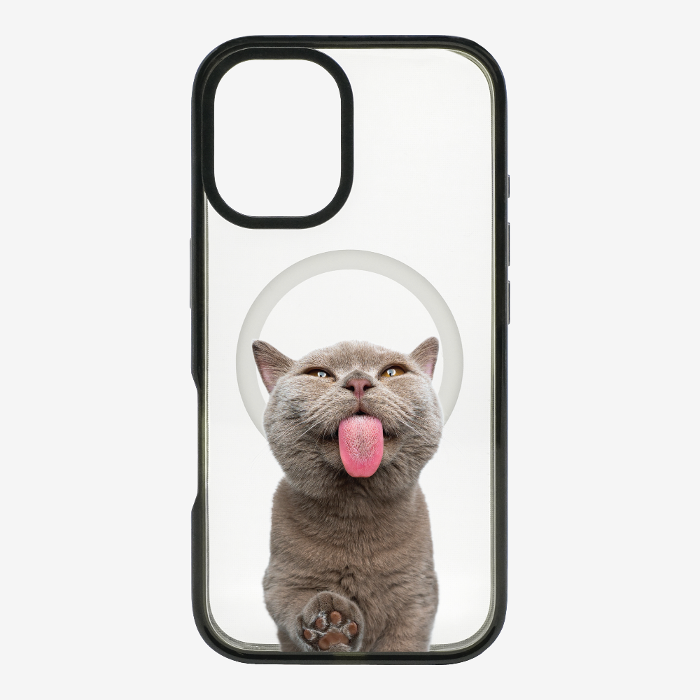 British Shorthair Kitten (Transparent) Phone Case