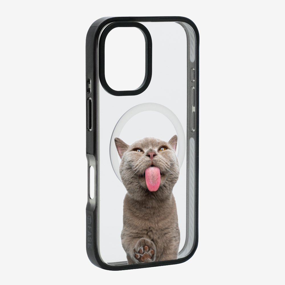 British Shorthair Kitten (Transparent) Phone Case