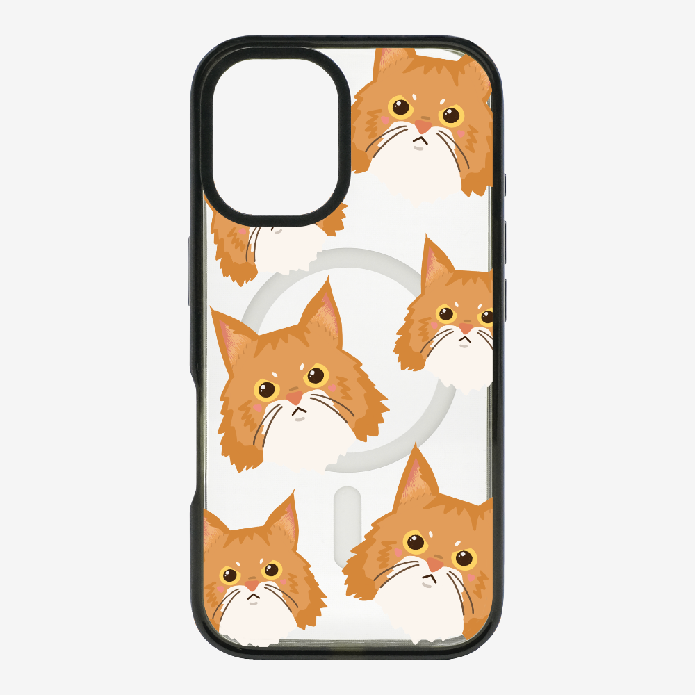 Maine Coon Cat Selfie Phone Case