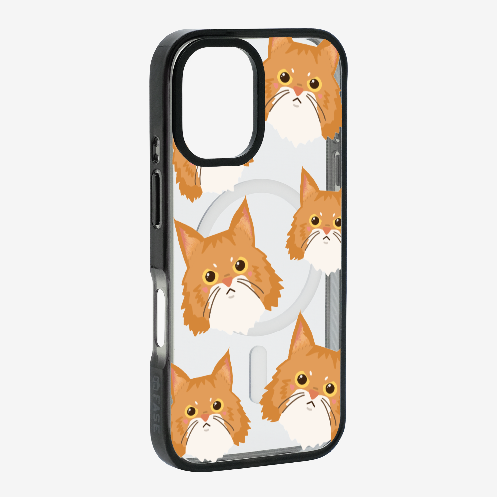 Maine Coon Cat Selfie Phone Case