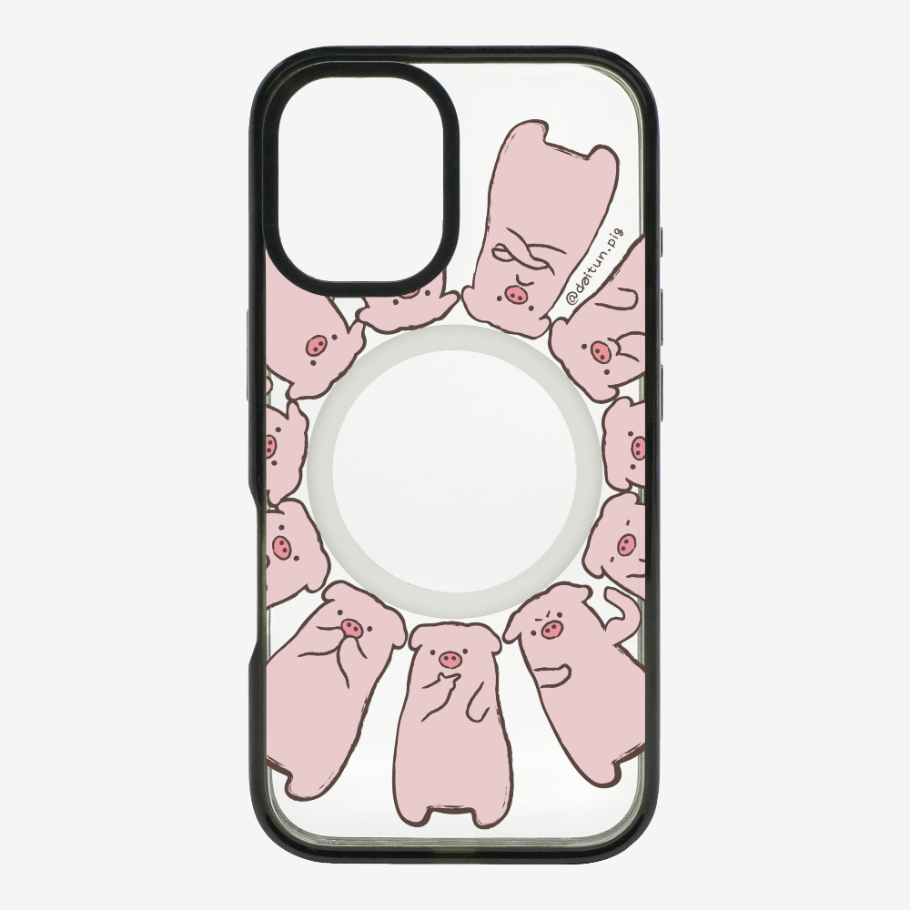 Rotate Daitun Pig Phone Case