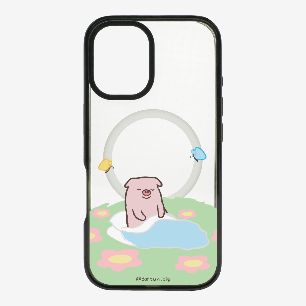 Daitun Pig by the Green Pastures Phone Case