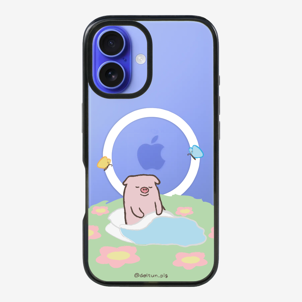 Daitun Pig by the Green Pastures Phone Case