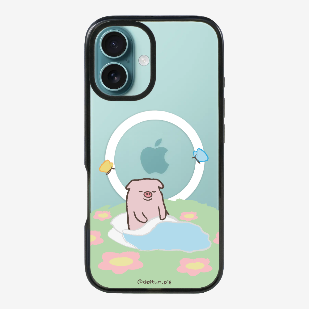 Daitun Pig by the Green Pastures Phone Case