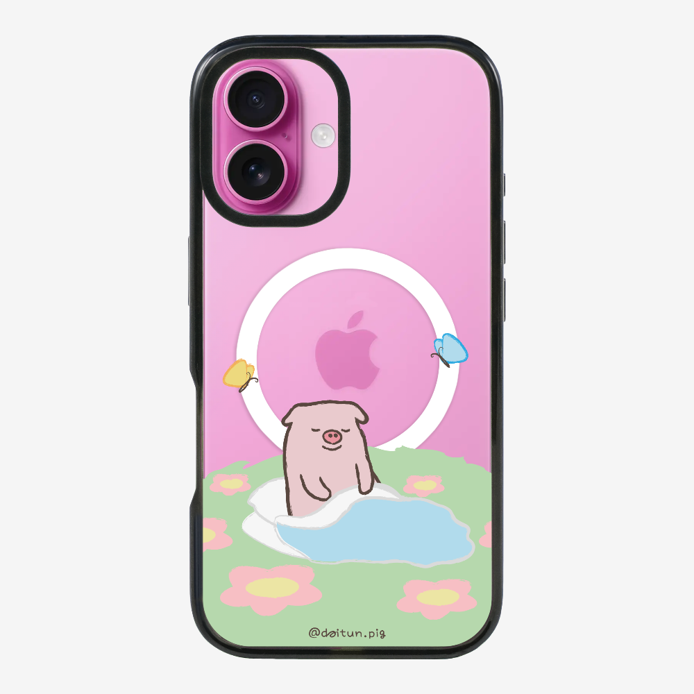 Daitun Pig by the Green Pastures Phone Case