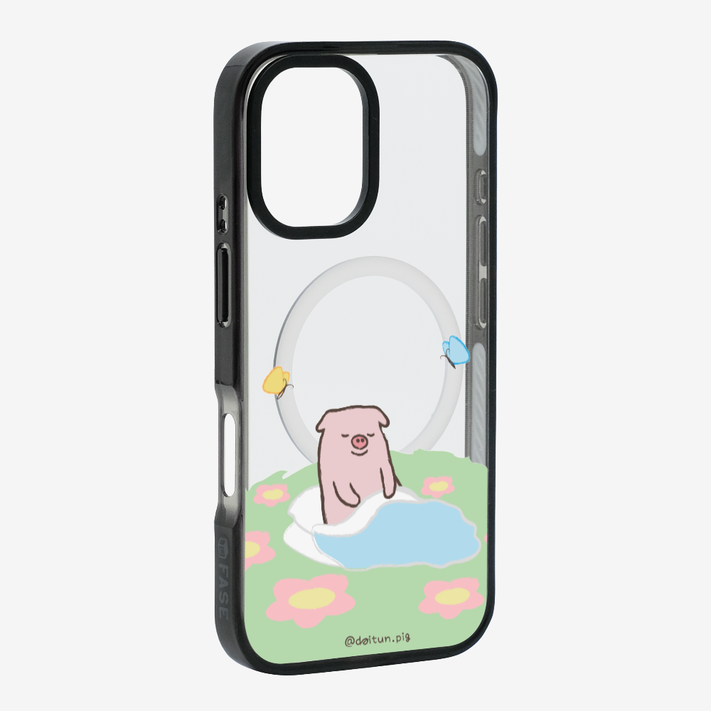 Daitun Pig by the Green Pastures Phone Case