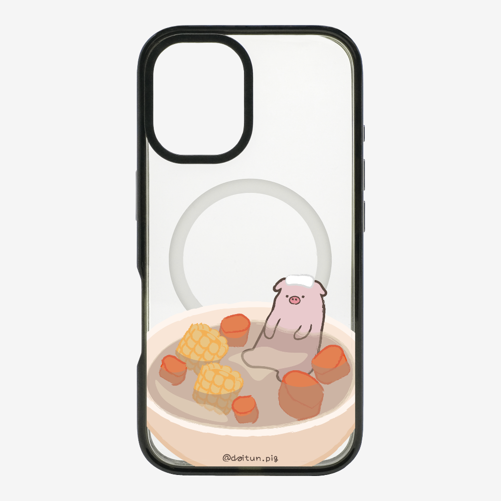 Corn and Carrot Daitun Pig Soup Phone Case